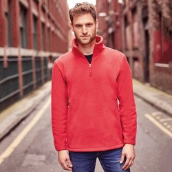 Plain Outdoor Fleece Zip Neck Russell 320 GSM